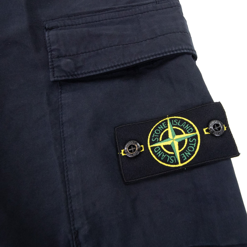 Stone Island 32710 Garment Dyed Stretch Cargo Pants Navy V0020