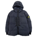 Stone Island 40723 Garment Dyed Crinkle Reps Down Jacket Navy V0020