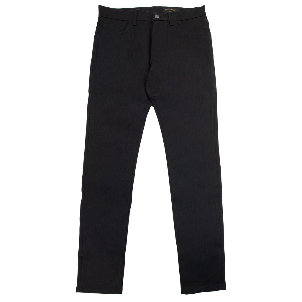 Dolce & Gabbana Classic Comfort Stretch Jeans Black