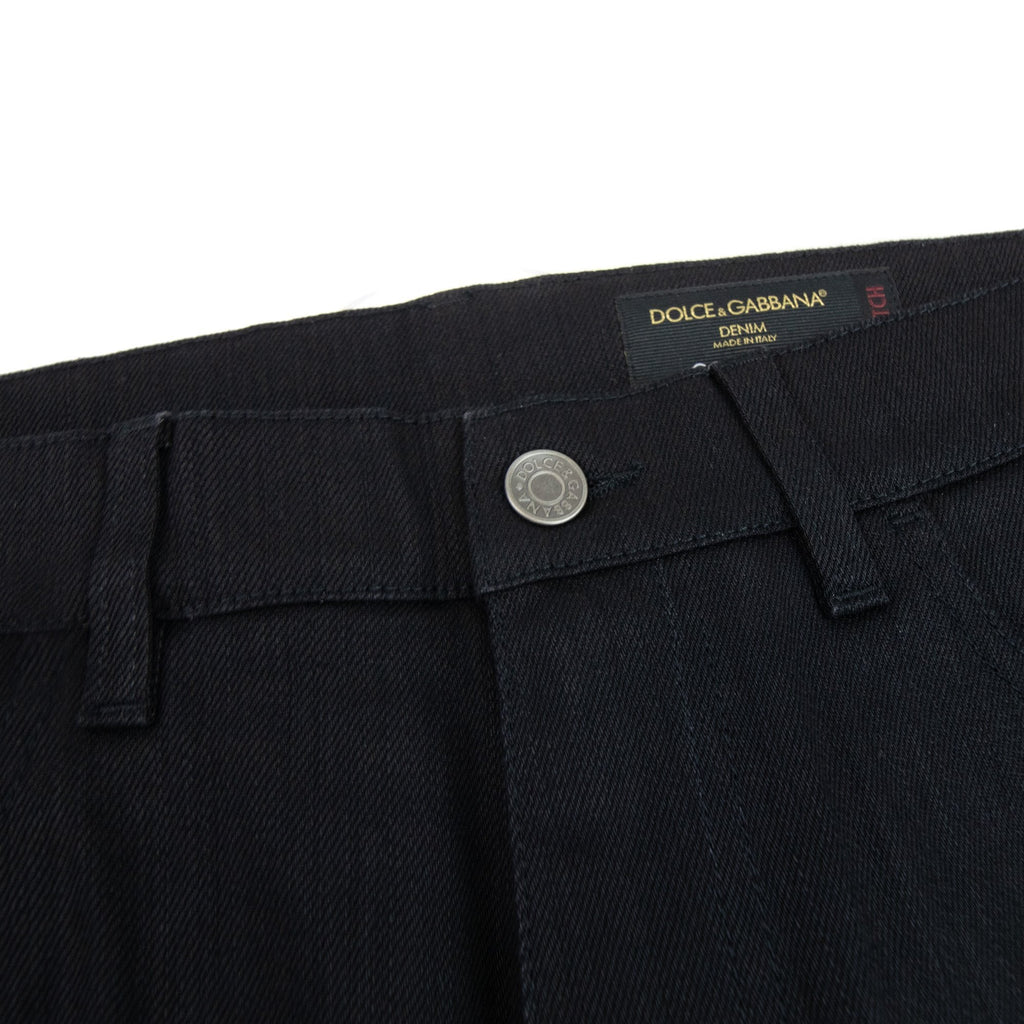 Dolce & Gabbana Classic Comfort Stretch Jeans Black