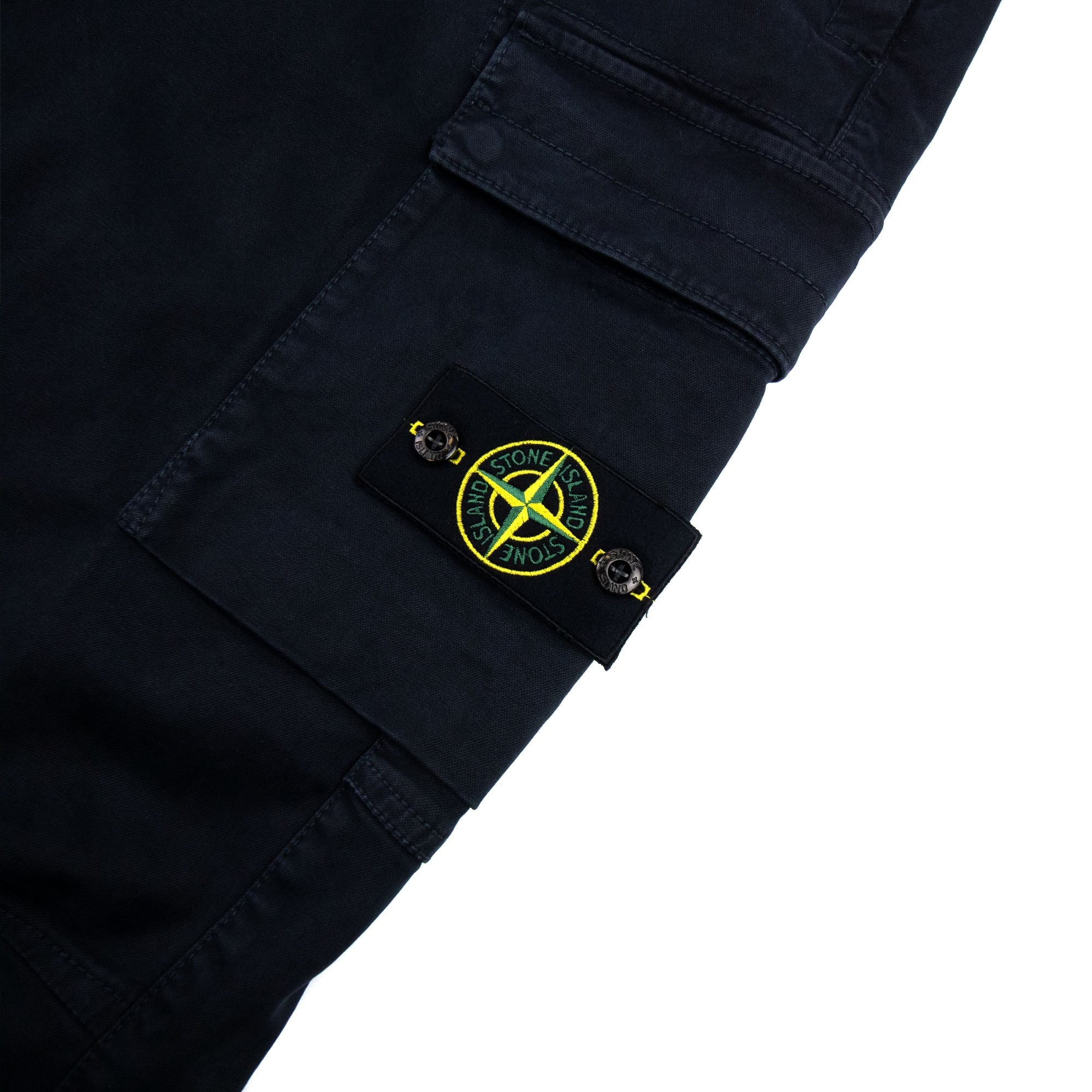 Stone Island 313l1 T.co+old Cargo Trousers Dark Blue A0120