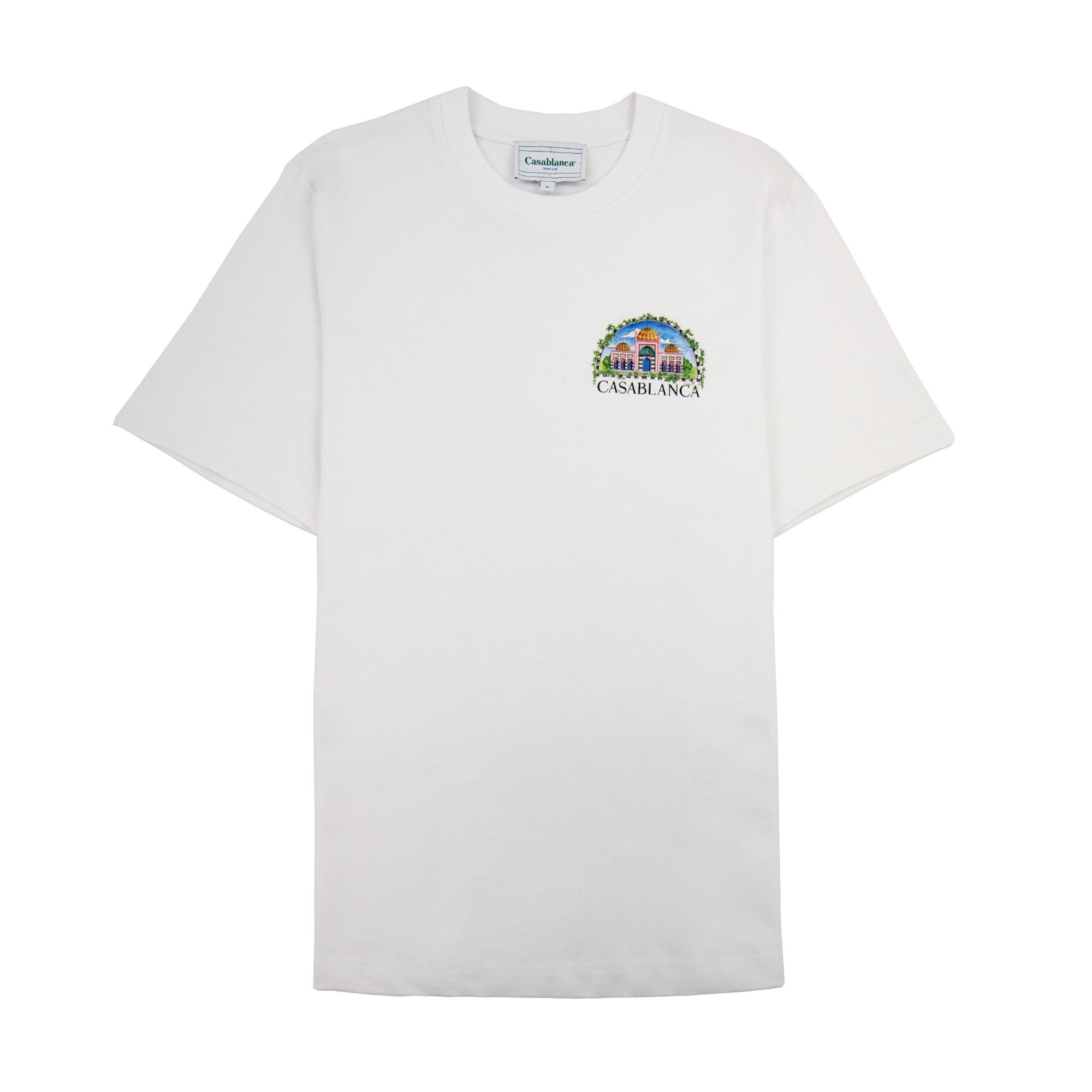 Casablanca Vue De Damas Printed T-shirt White