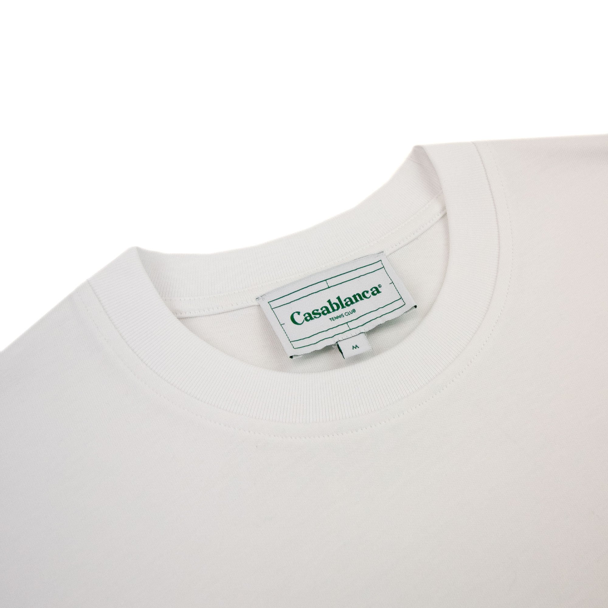 Casablanca Vue De Damas Printed T-shirt White