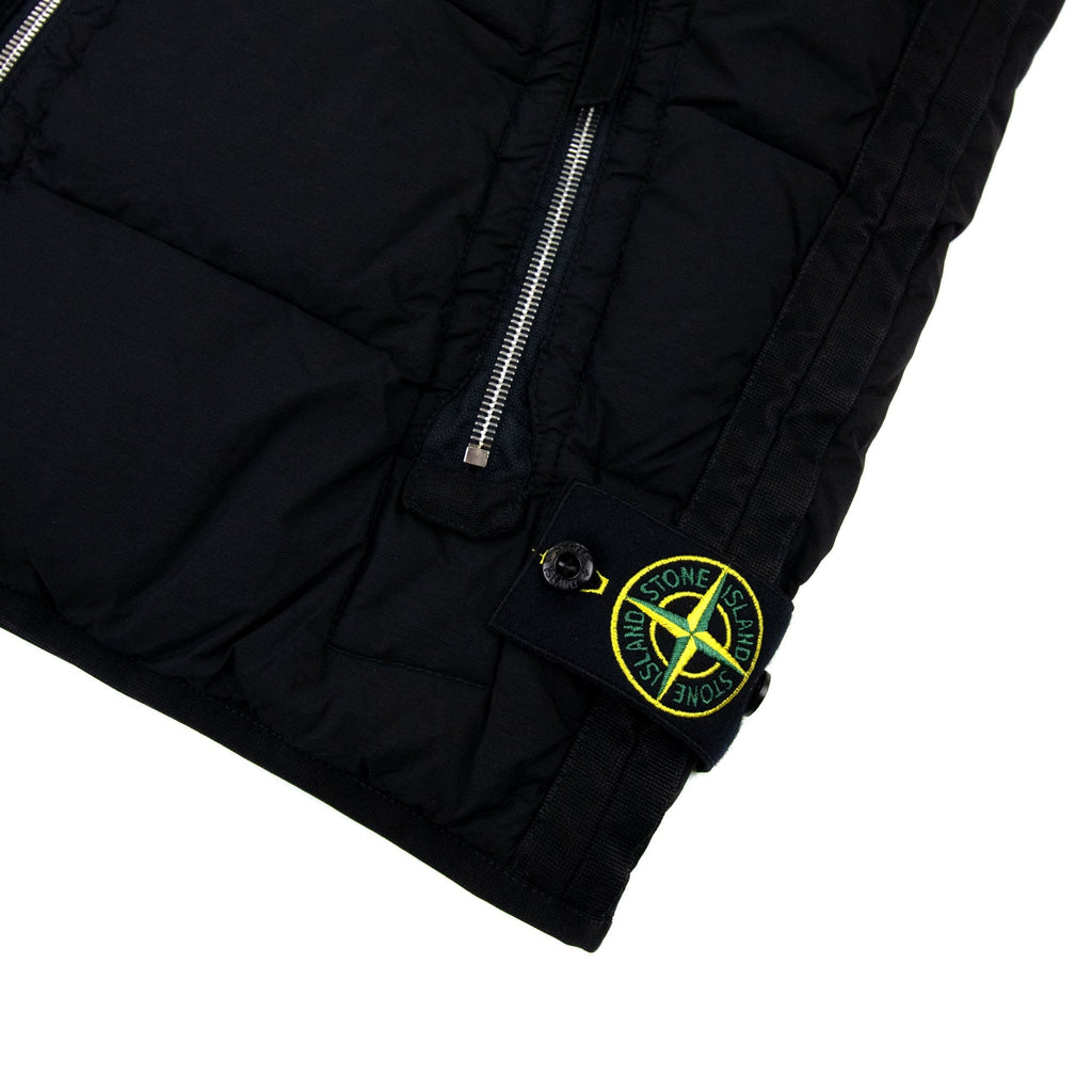 Stone Island G1428 Seamless Tunnel Nylon Down-tc Black V0029