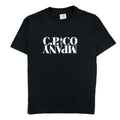 Cp Company Undersixteen U16 30/1 Graphic Logo T Shirt Black 999