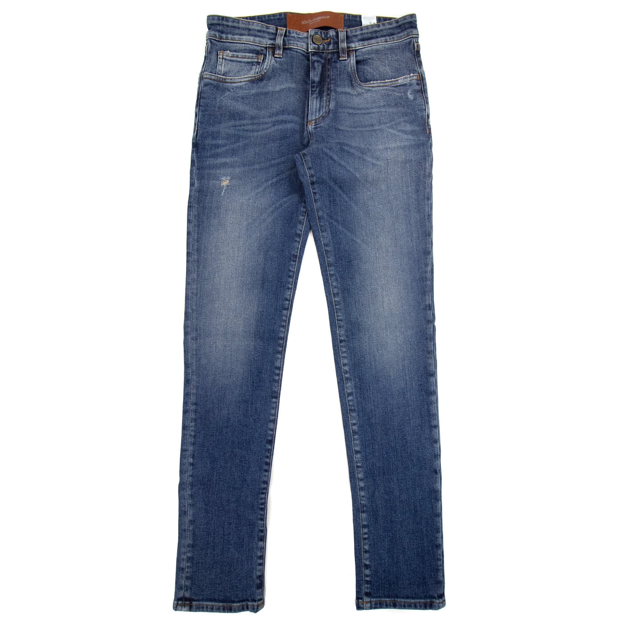 Dolce & Gabbana 16 Stretch Denim Jeans Dark Denim