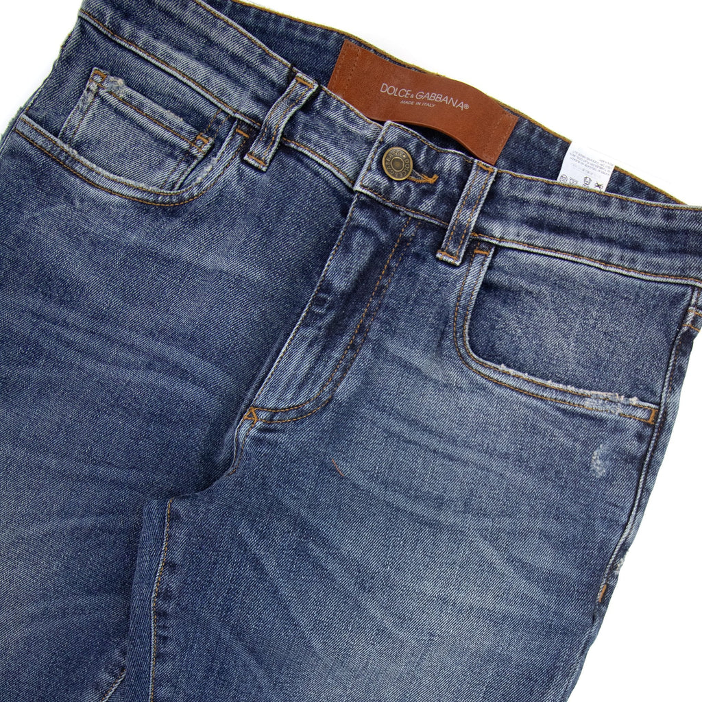 Dolce & Gabbana 16 Stretch Denim Jeans Dark Denim