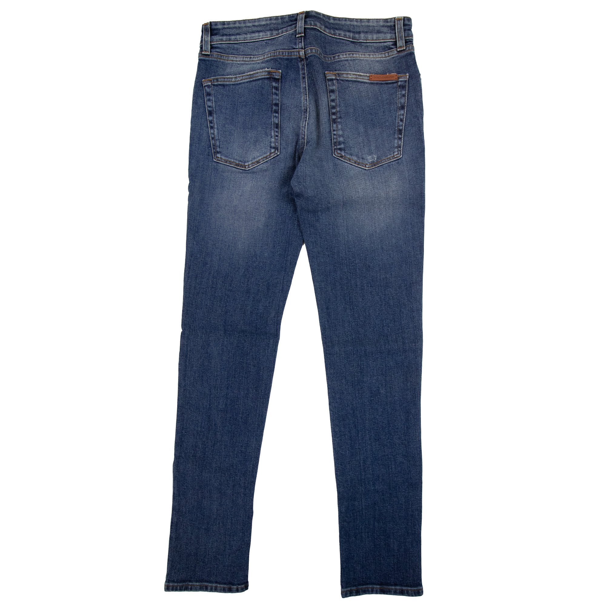 Dolce & Gabbana 16 Stretch Denim Jeans Dark Denim