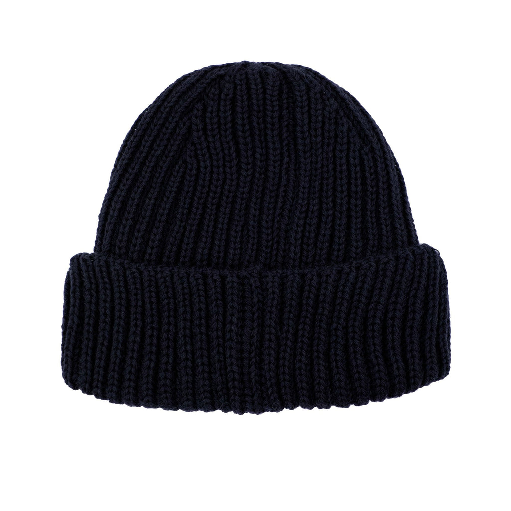 Cp Company Undersixteen Kids Merino Wool Goggle Beanie Navy 888