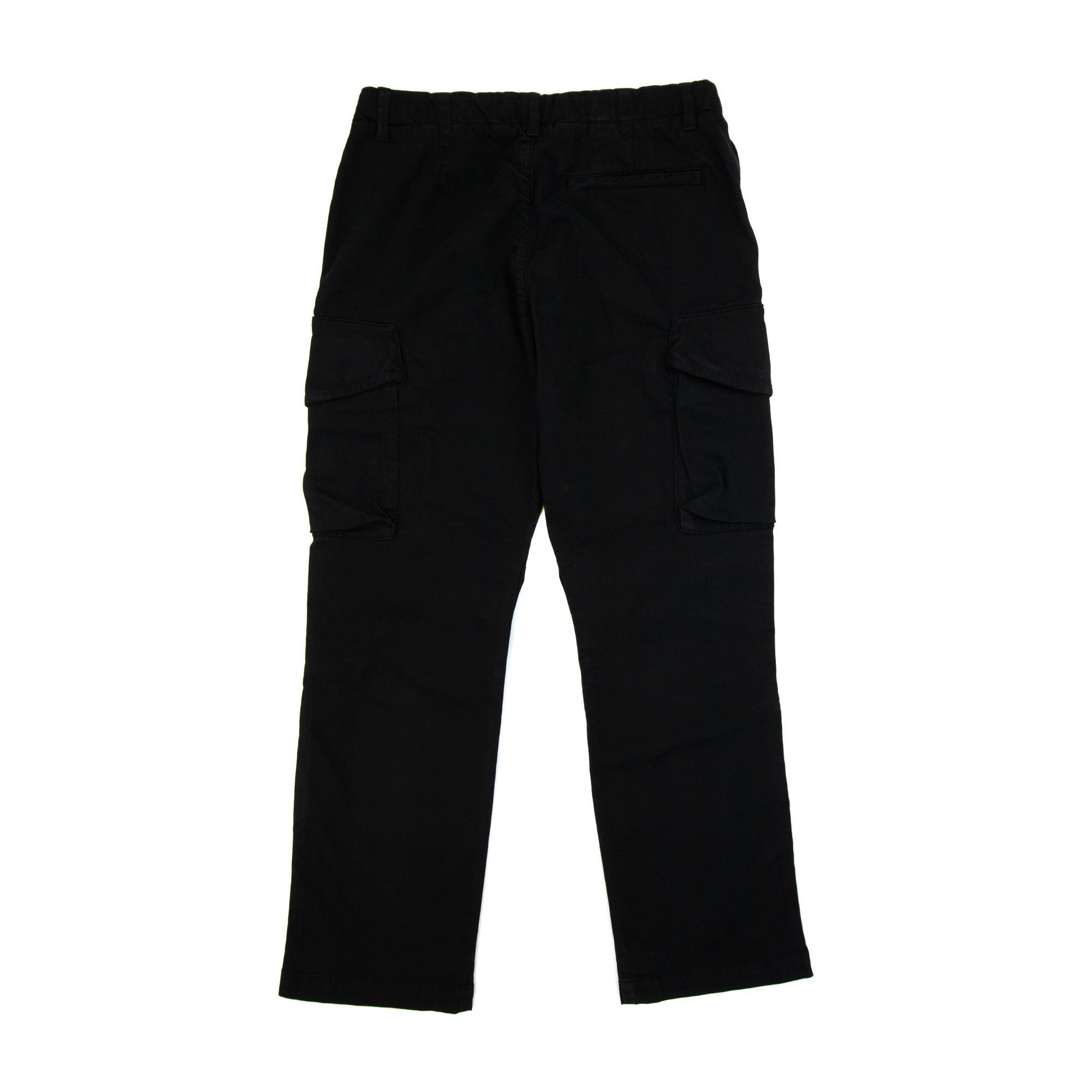 Cp Company Undersixteen U16 Stretch Sateen Peach Pocket Pants Black 999
