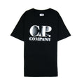 Cp Company Undersixteen U16 30/1 Graphic Logo T-shirt Black 999