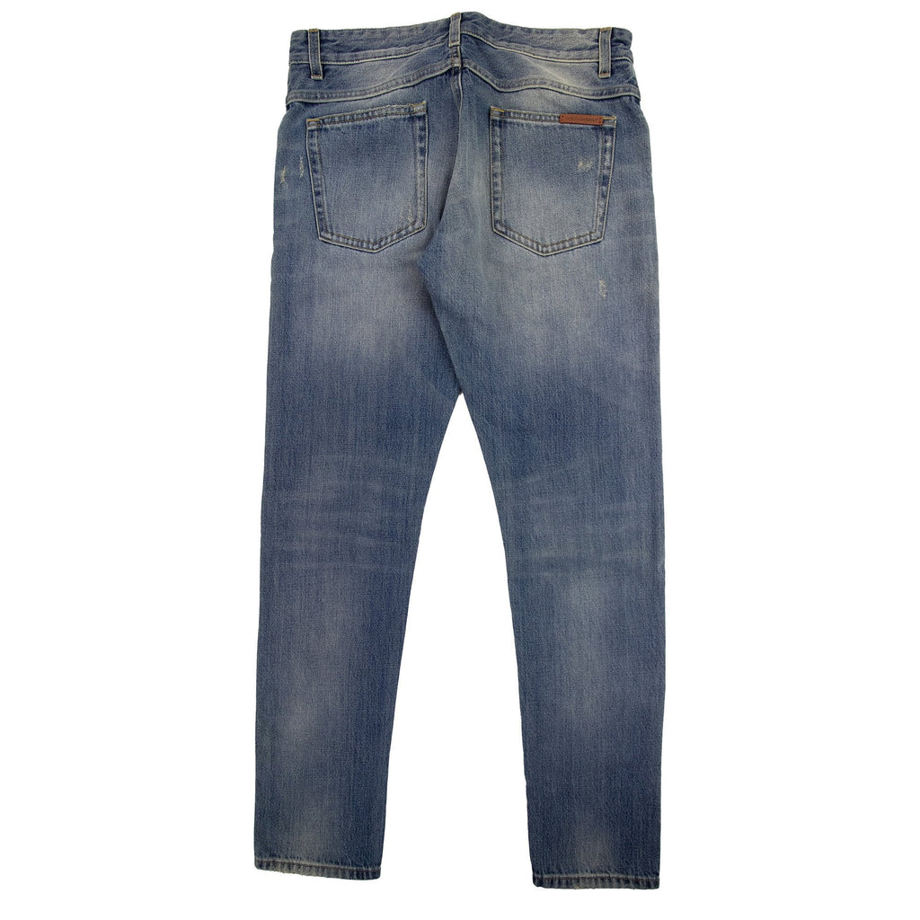 Dolce & Gabbana 16 Classic Ripped Jeans Light Denim