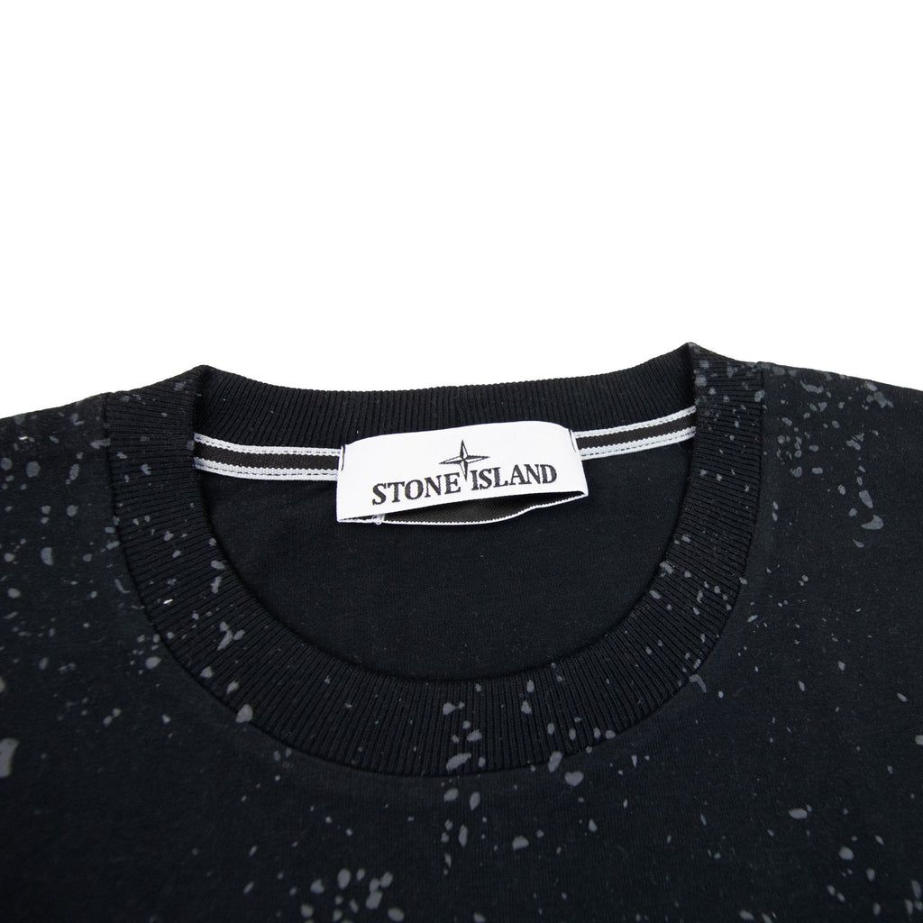 Stone Island 2rc85 ‘drops Two’ Print T Shirt Black V0029