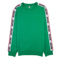 Moschino Underwear Tape Logo Crew Neck Sweatshirt Green