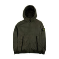 Stone Island 40823 Garment Dyed Crinkle Reps Recycled Nylon With Primaloft®-tc Khaki V0058