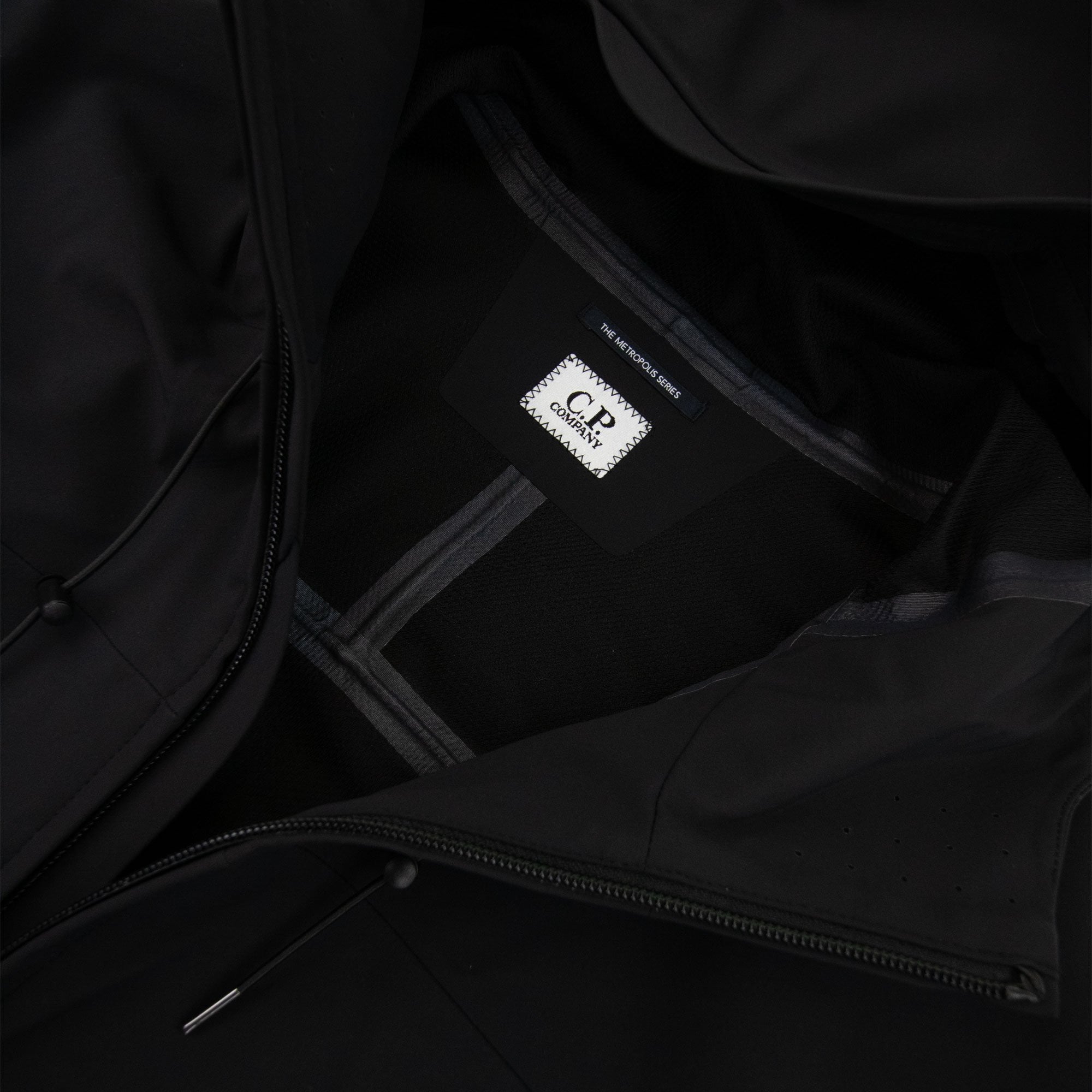 Cp Company Metropolis Series Metroshell Hooded Jacket Black 999