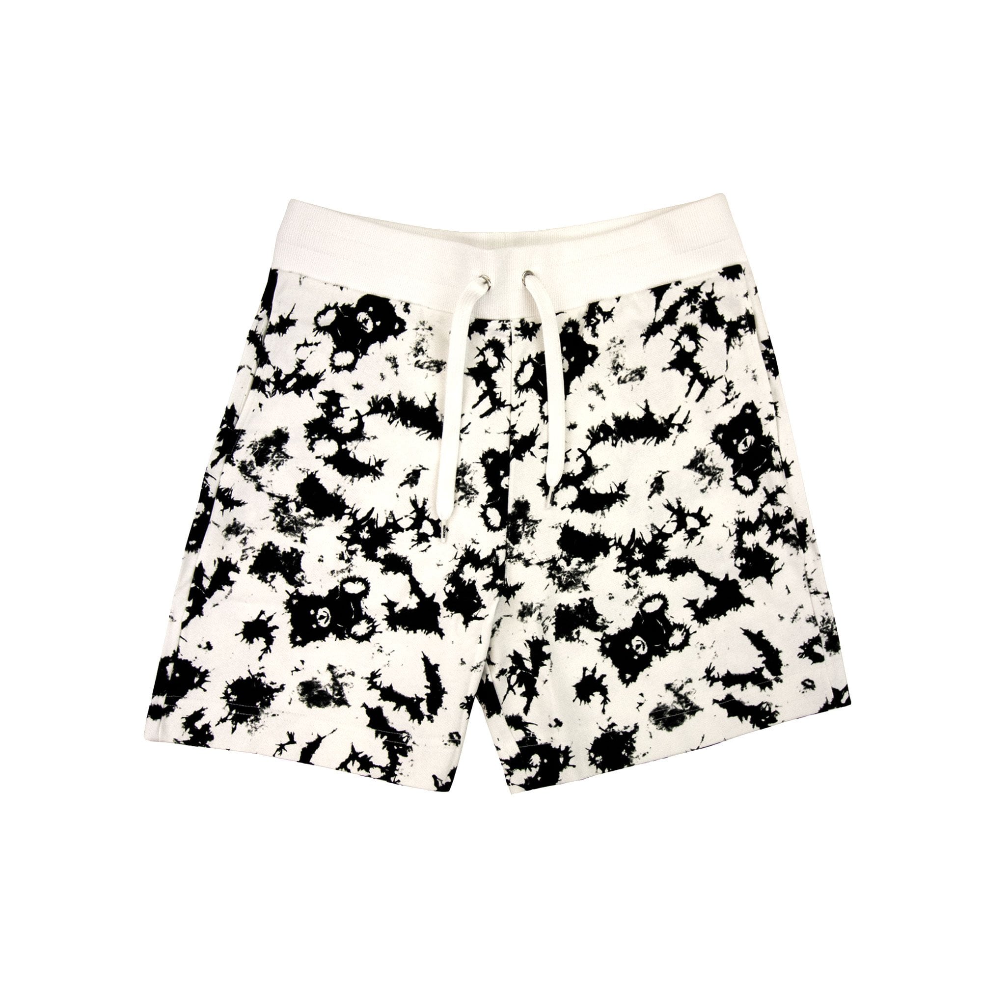 Moschino Underwear Paint Bear Tape Shorts White/black 1555