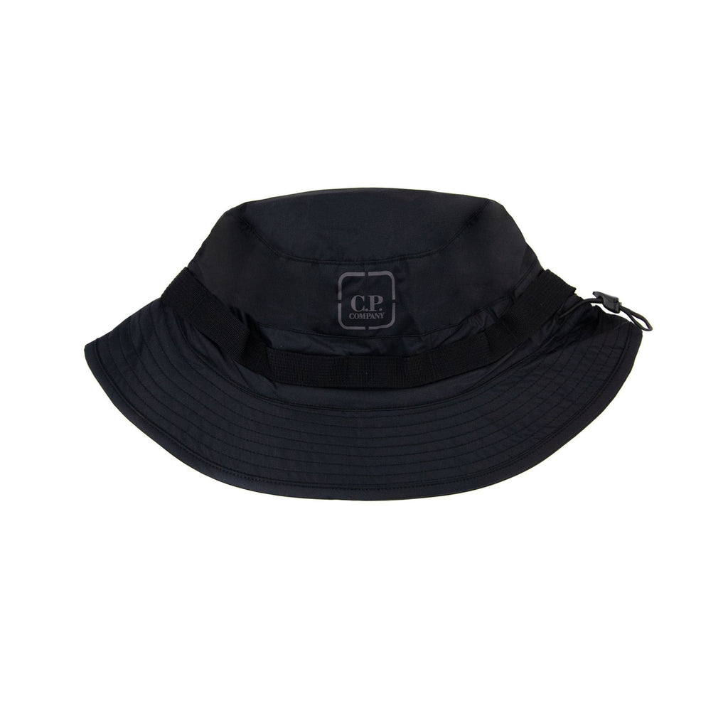 Cp Company Metropolis Series Baffled Bucket Hat Black 999