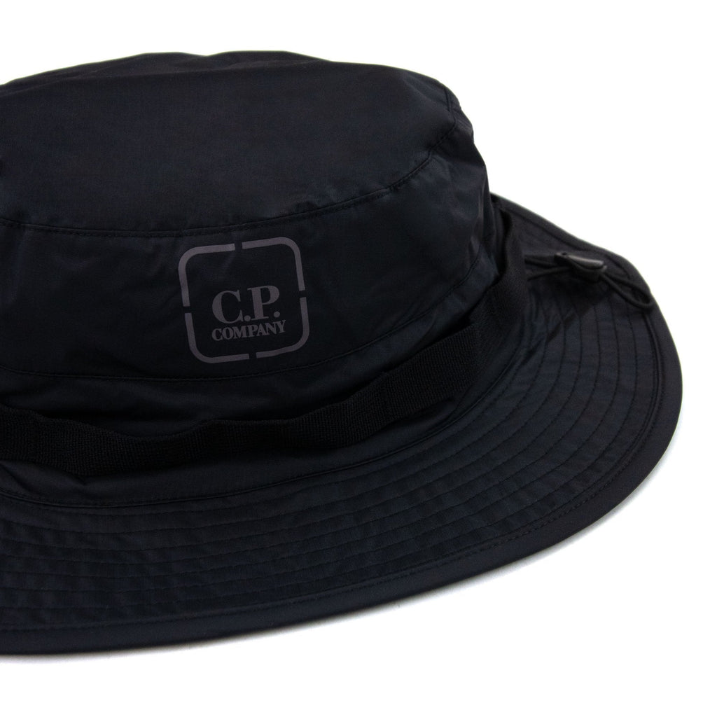 Cp Company Metropolis Series Baffled Bucket Hat Black 999