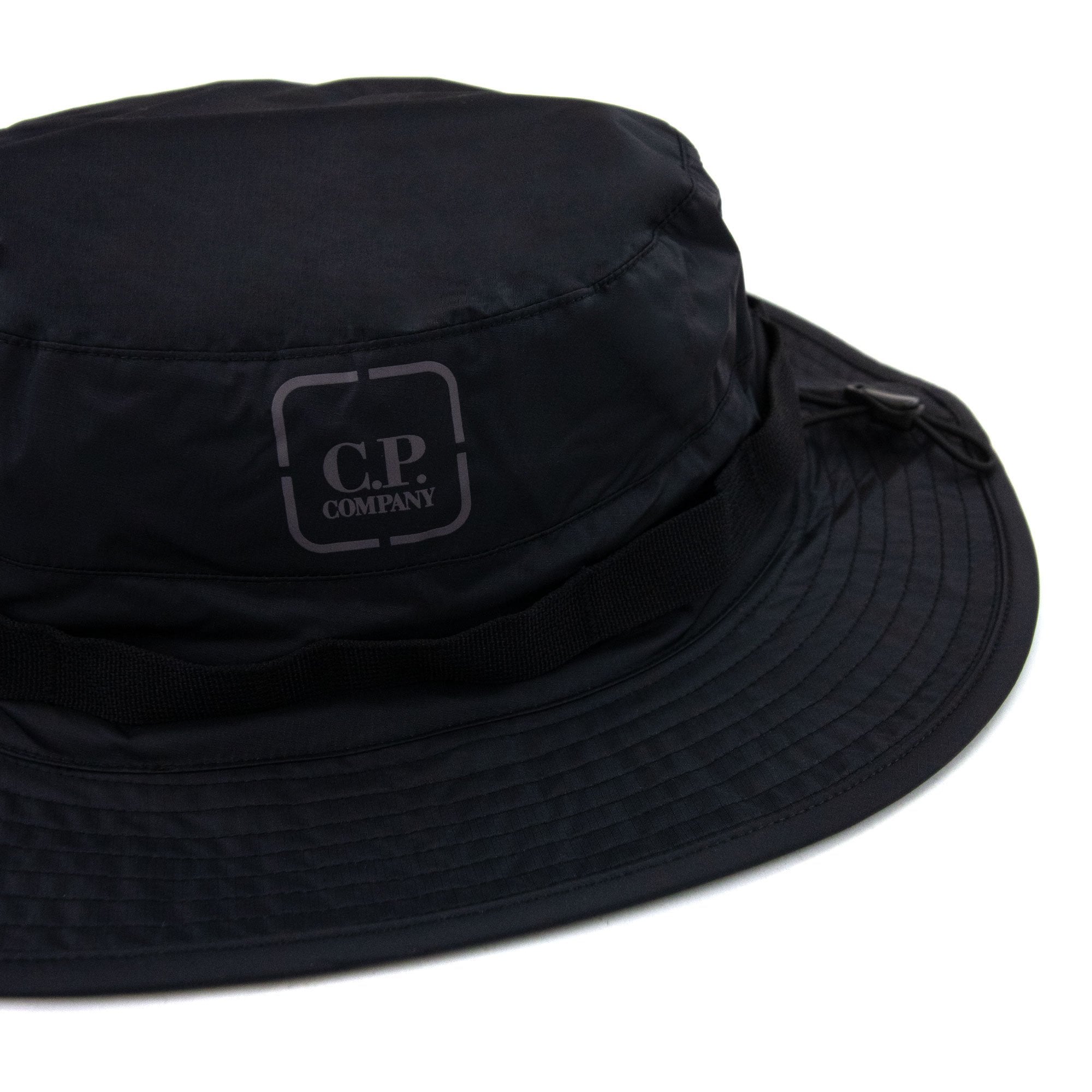 Cp Company Metropolis Series Baffled Bucket Hat Black 999
