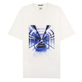 Cp Company Metropolis Series Mercerized Jersey Logo Print T Shirt White 101