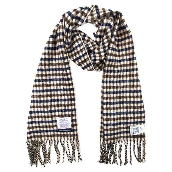 Aquascutum Marino Wool Club Check Scarf 28 Club Check | ONU – Onu