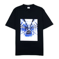 Cp Company Metropolis Series Mercerized Jersey Logo Print T Shirt Navy 888