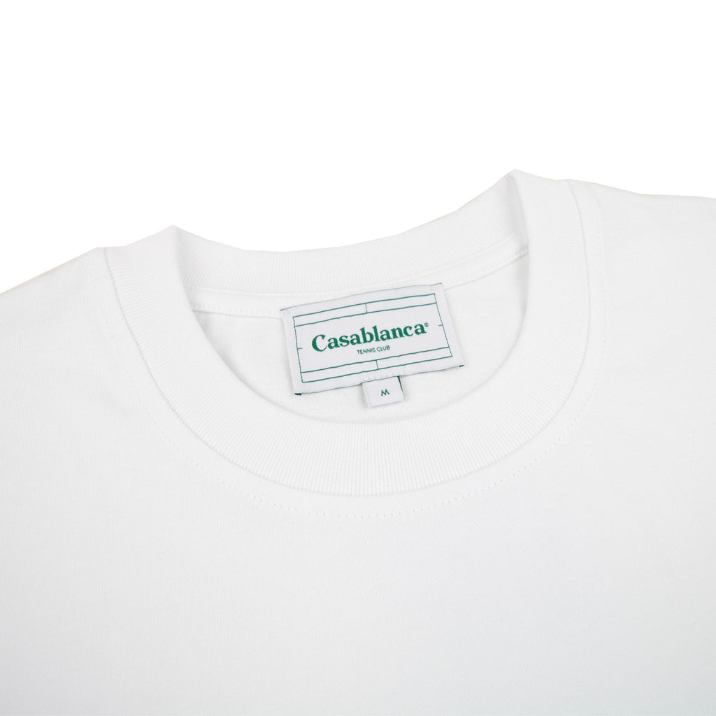 Casablanca Aiiiiir Printed T Shirt White