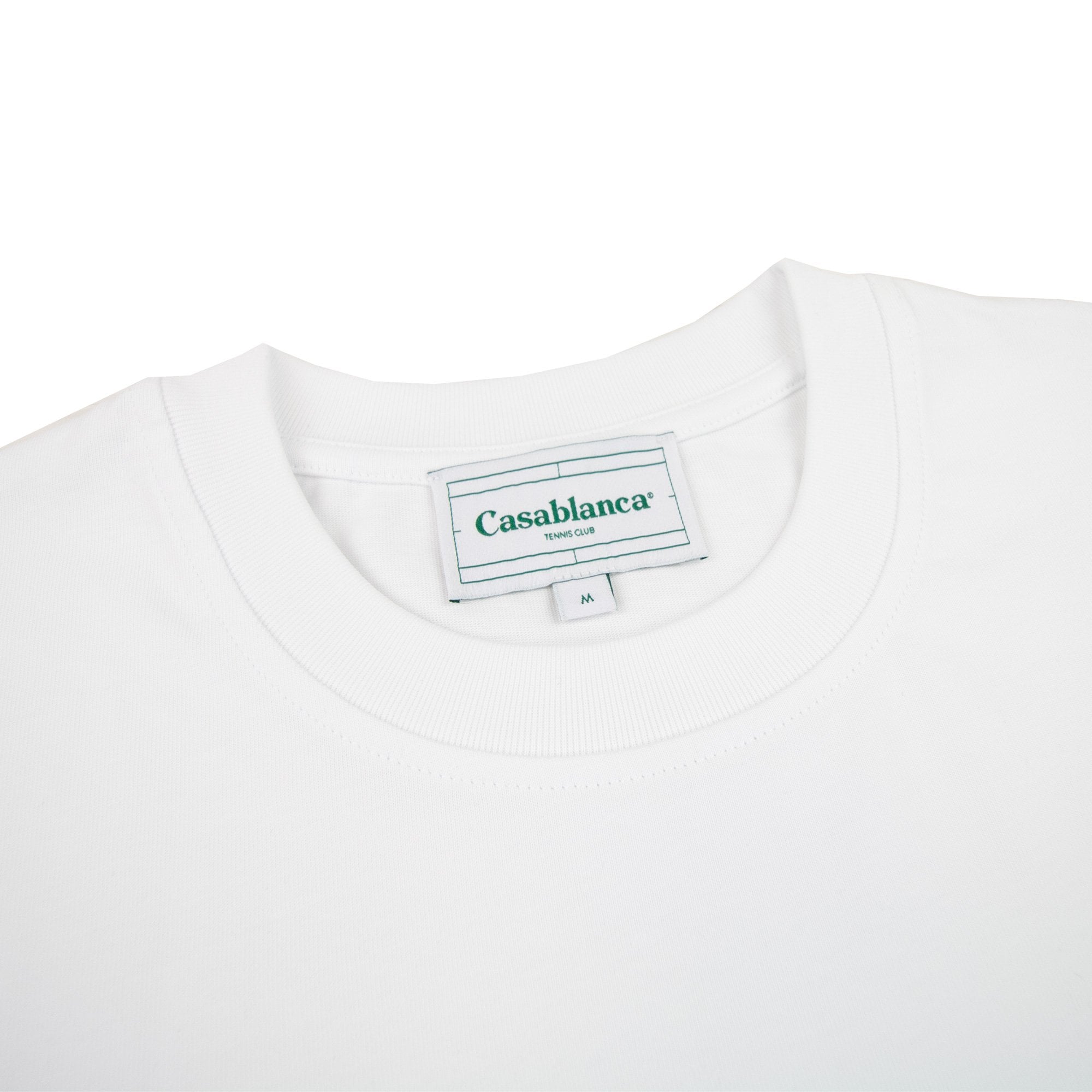 Casablanca Aiiiiir Printed T Shirt White
