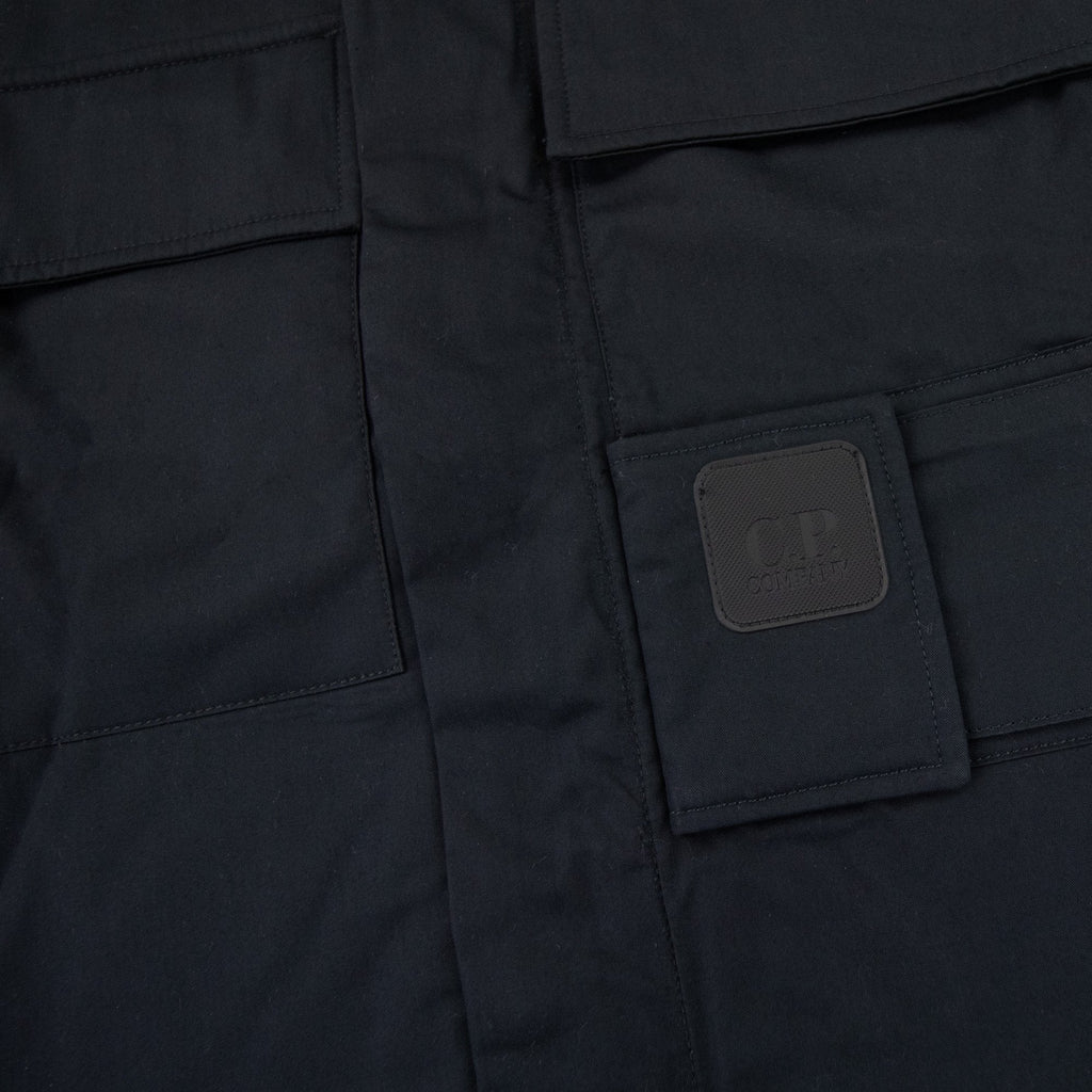 Cp Company Metropolis Series Gabardine Pocket Shirt Black 999