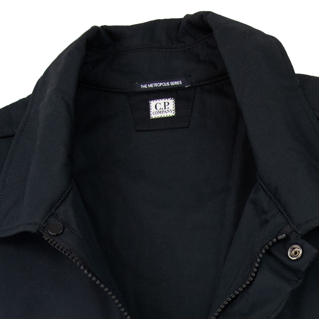 Cp Company Metropolis Series Gabardine Pocket Shirt Black 999