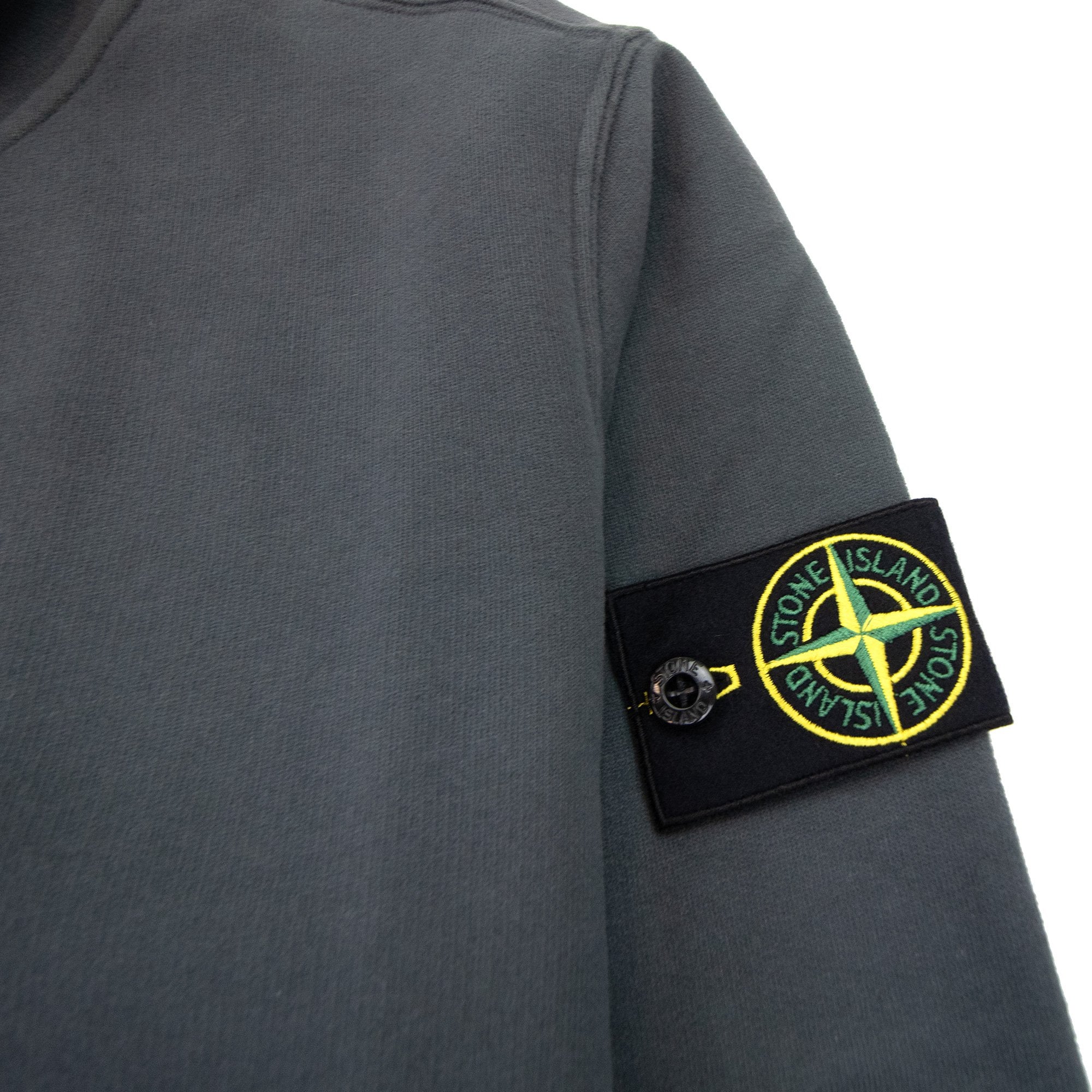 Stone Island 62720 1/4 Zip Sweatshirt Grey V0062