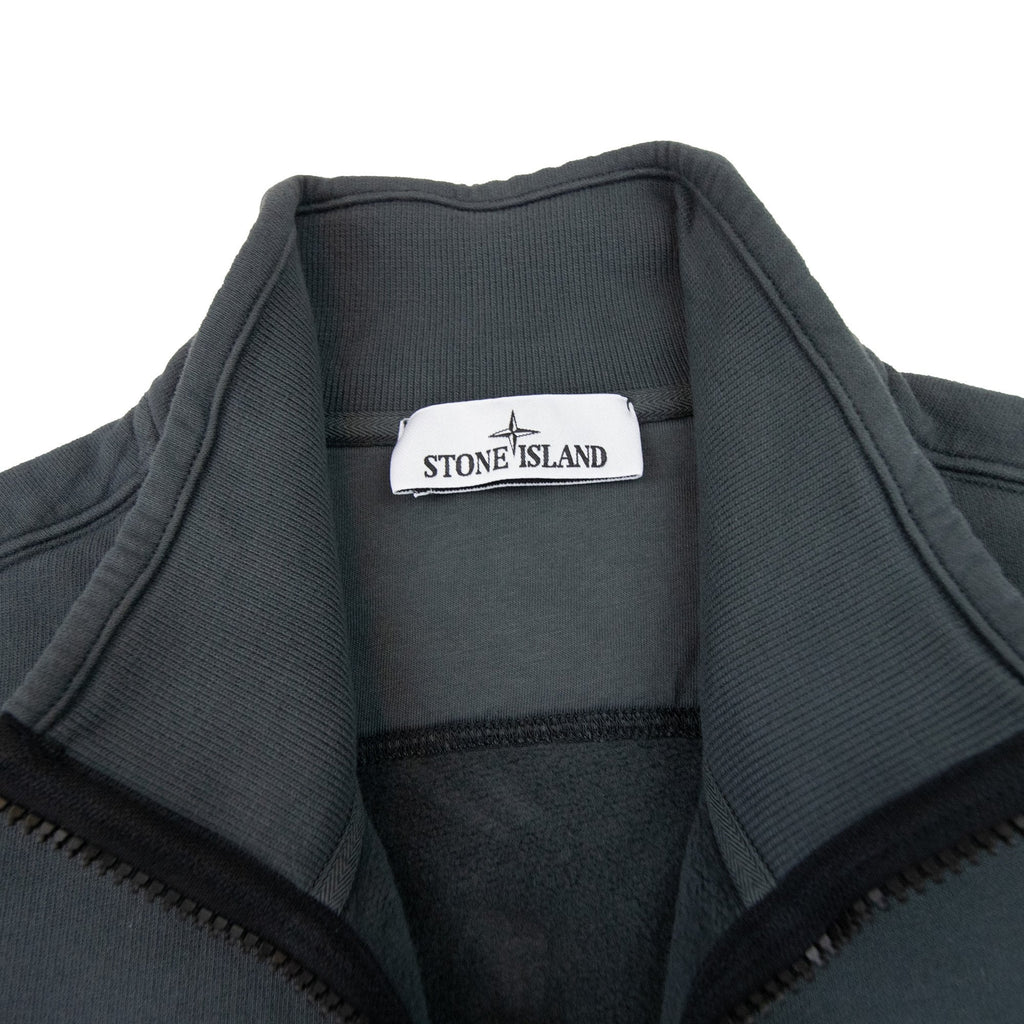 Stone Island 62720 1/4 Zip Sweatshirt Grey V0062