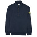 Stone Island 62720 1/4 Zip Sweatshirt Navy Blue V0020