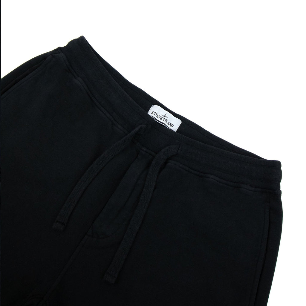 Stone Island 66762 ‘foam Two’ Print And Embroidery Bottoms Black V0029