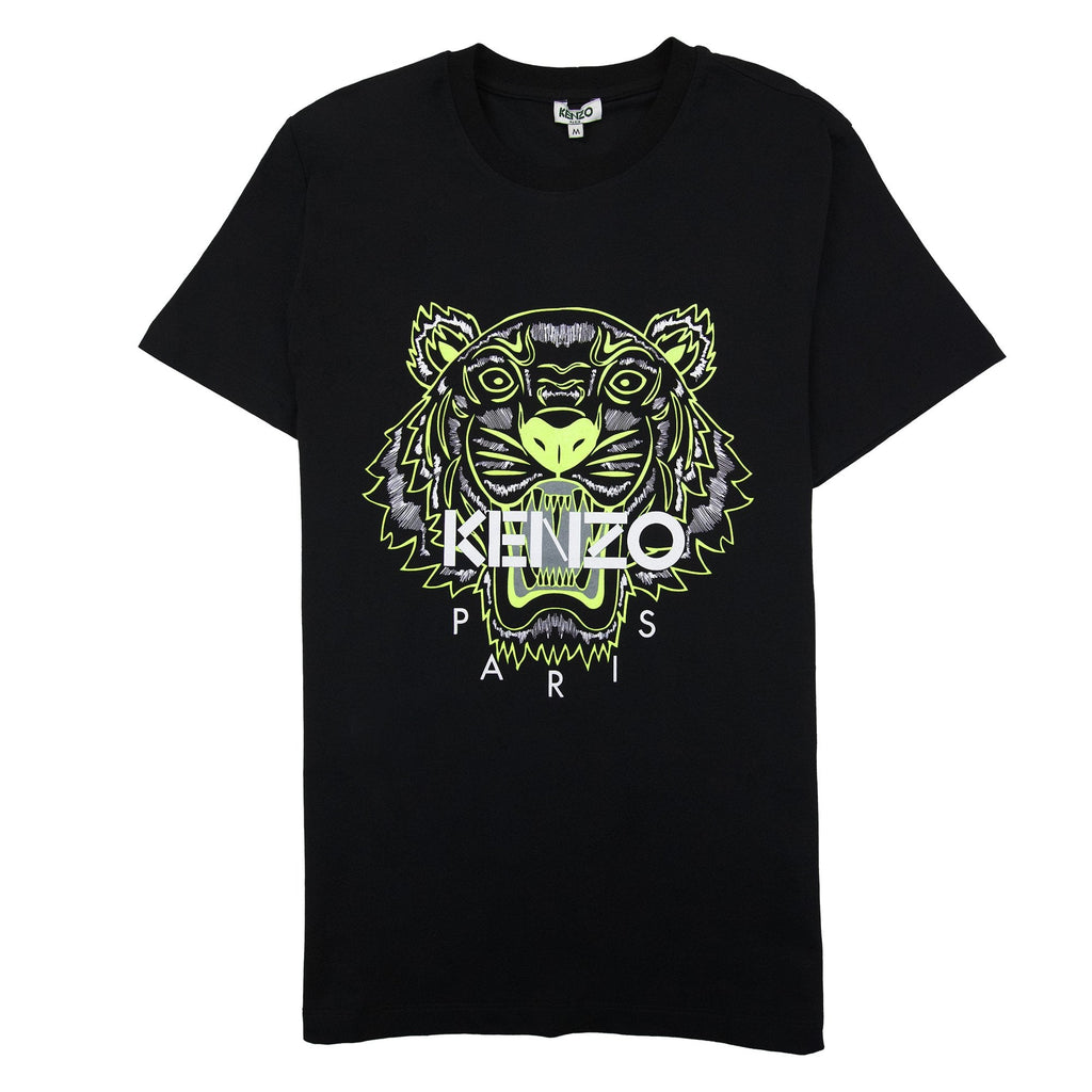 Kenzo Tiger T-shirt Black/neon