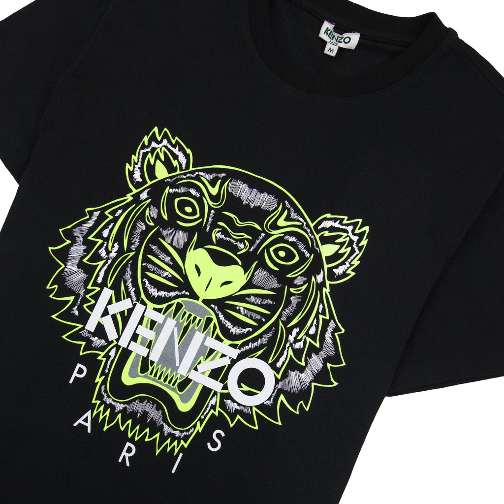 Kenzo Tiger T-shirt Black/neon