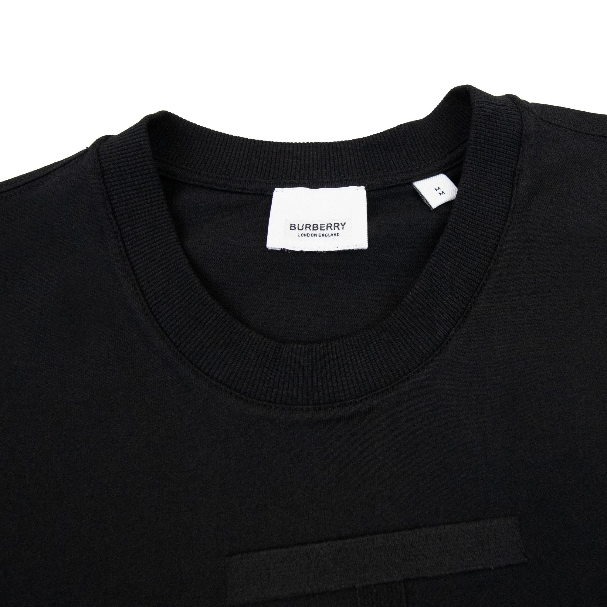 Burberry Tristan Embroidered Ekd T-shirt Black