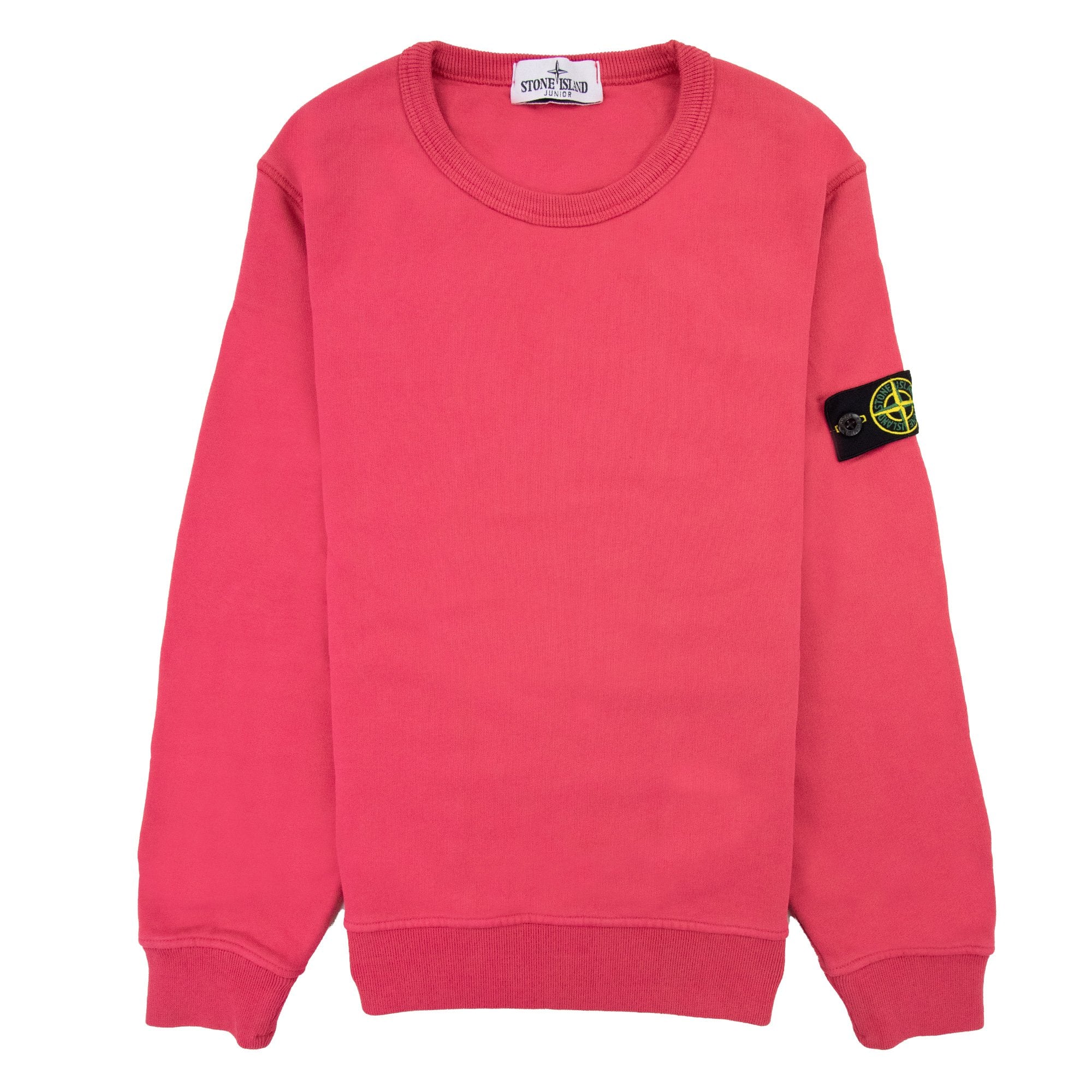Stone Island Junior 61320 Crewneck Sweatshirt Red V0010
