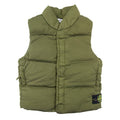 Stone Island Junior G0319 Nylon Metal In Econyl Gillet Khaki V0054