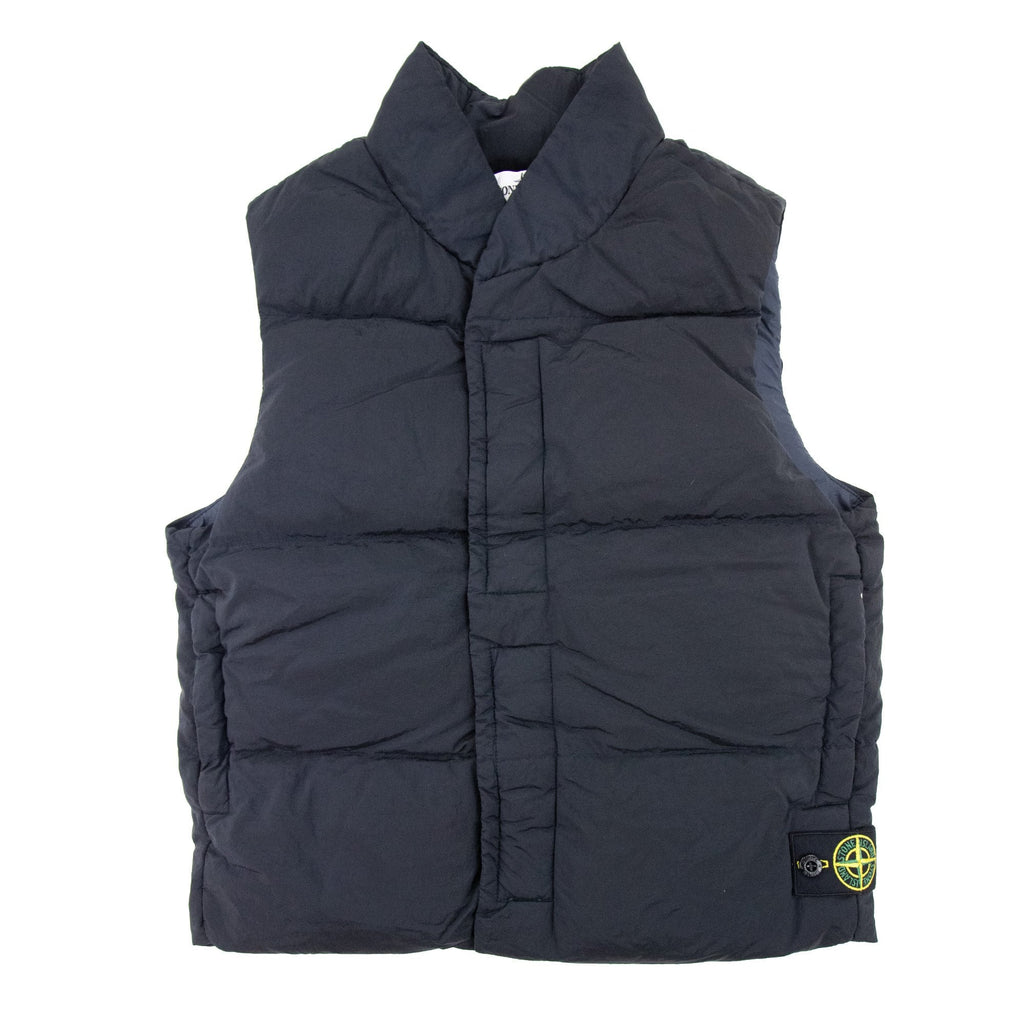 Stone Island Junior G0319 Nylon Metal In Econyl Gillet Navy V0020