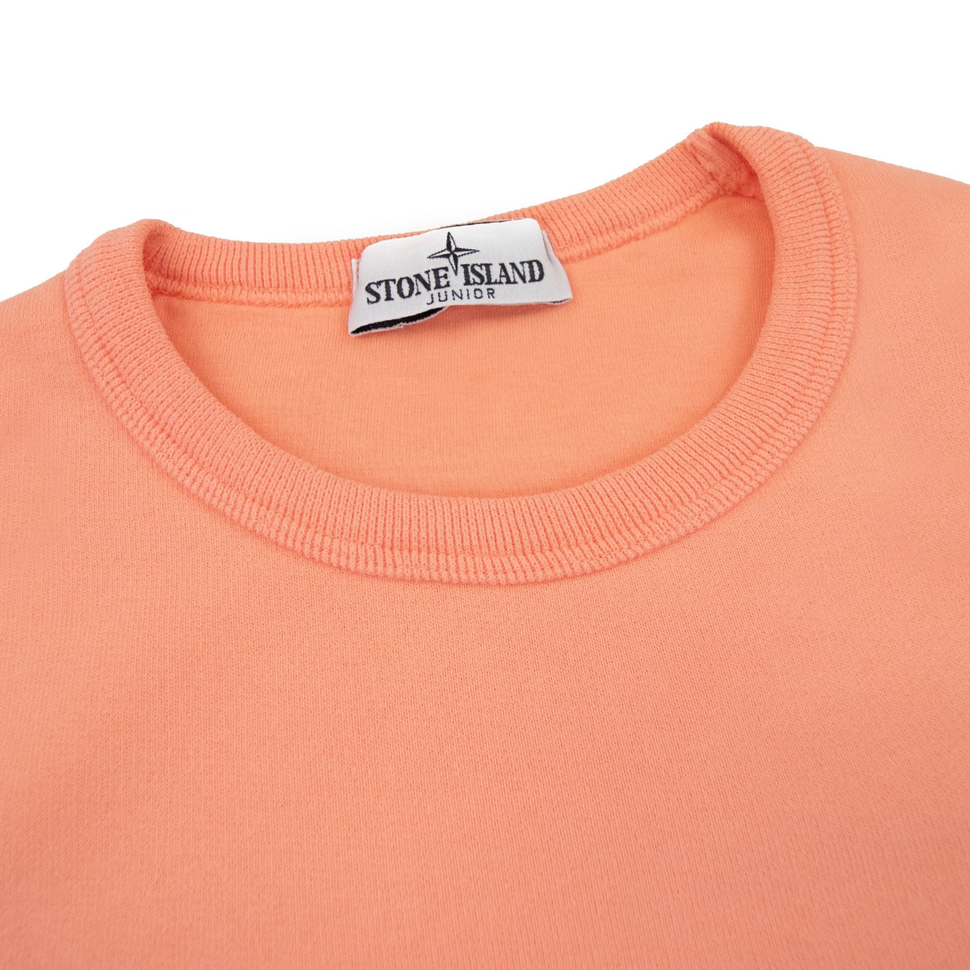 Stone Island Junior 61320 Crewneck Sweatshirt Salmon V0081
