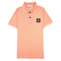 Stone Island Juniors Polo SS Kids Salmon V0081