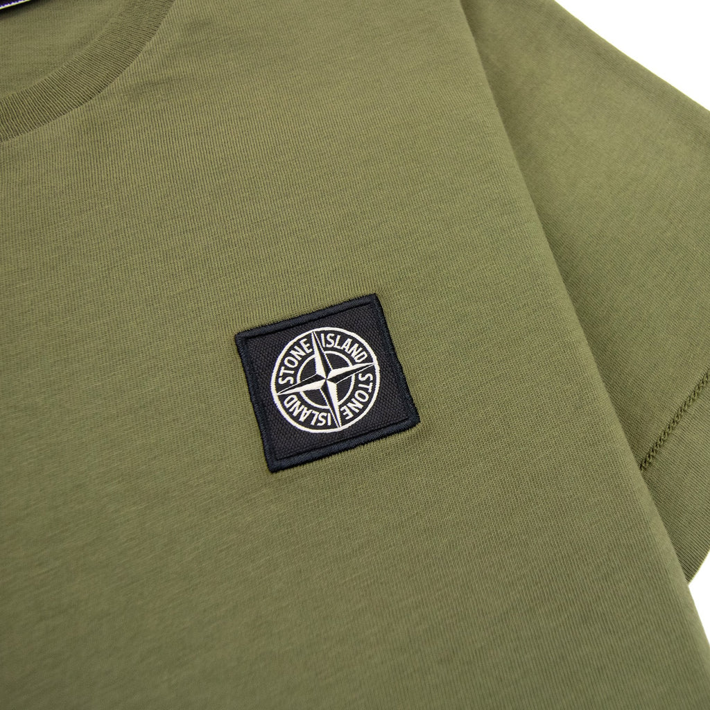 Stone Island Junior Chest Patch T/s Khaki V0054