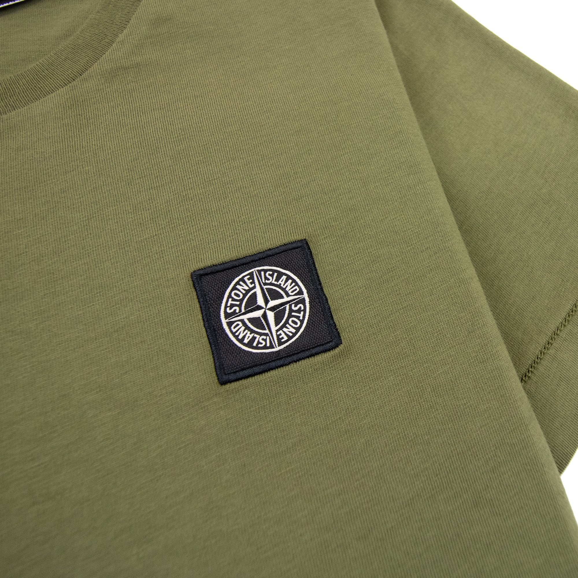 Stone Island Junior Chest Patch T/s Khaki V0054