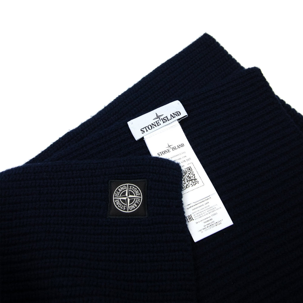 Stone Island N15b5 Scarf Navy Blue V0020