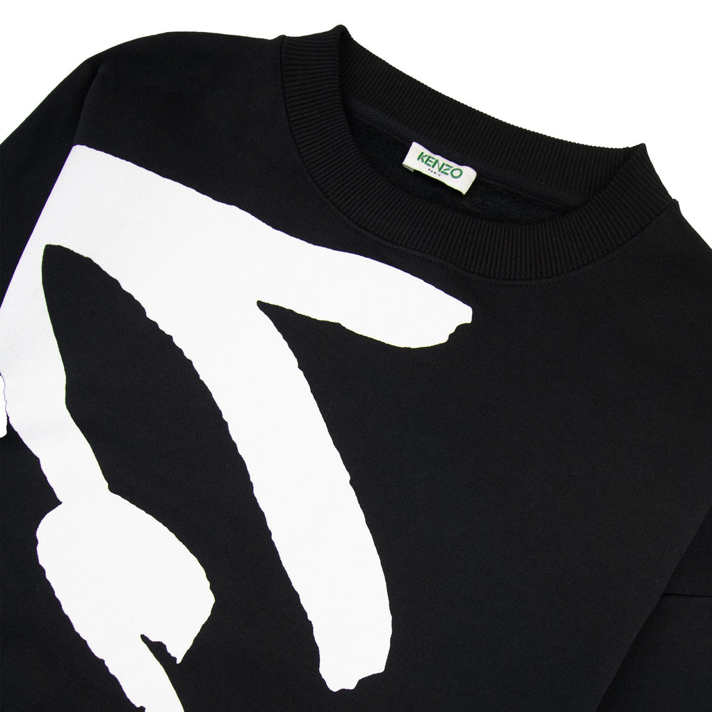 Kenzo Signature Logo Sweatshirt Black