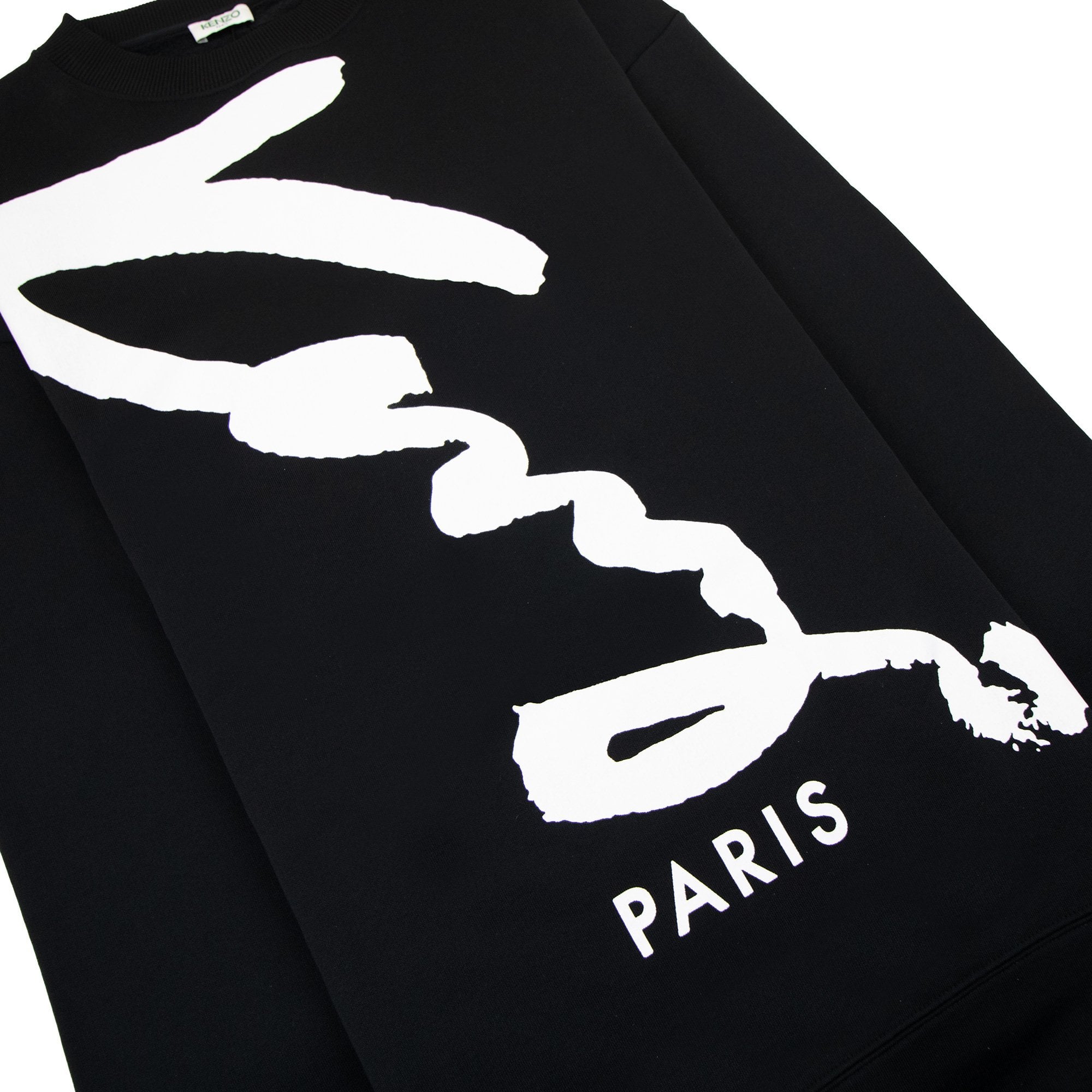 Kenzo Signature Logo Sweatshirt Black