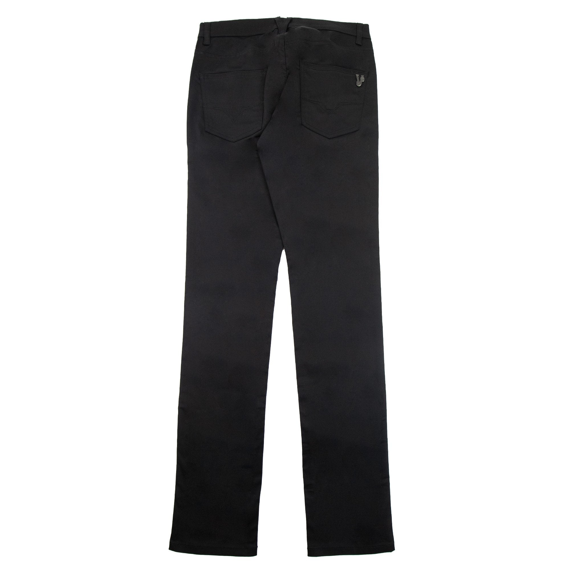 Versace Jeans Raso Tiger Metal Logo Jean Black