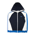 Armani Junior Rubber Logo Tracksuit Top Bicolore